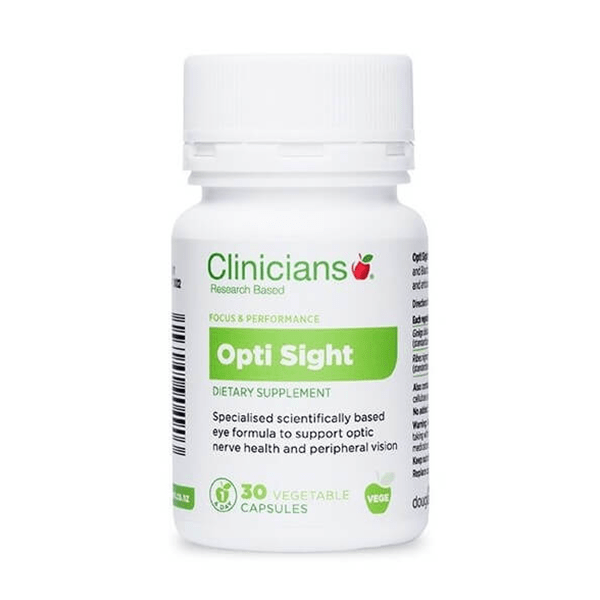 Clinicians Opti Sight 30 Capsules CLEARANCE Short Dated end of 04/2024