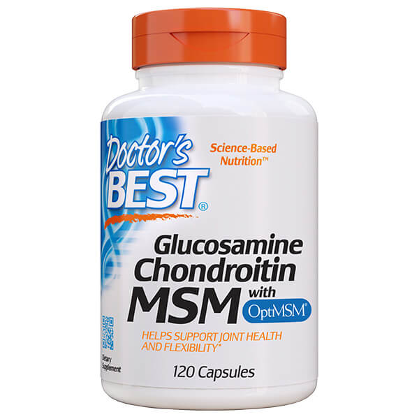 Doctor&#39;s Best Glucosamine Chondroitin MSM 120 Caps (September 2024 Expiry)