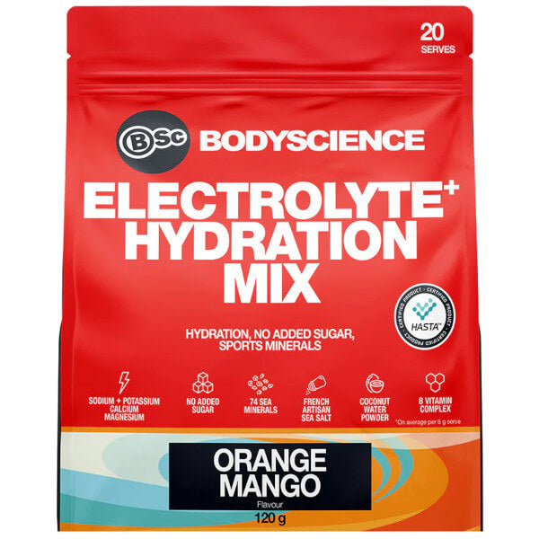 BSc Body Science Electrolytes &amp; Hydration Mix 120g