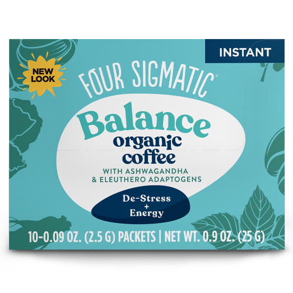 Four Sigmatic Balance Organic Instant Coffee 10 Packets
