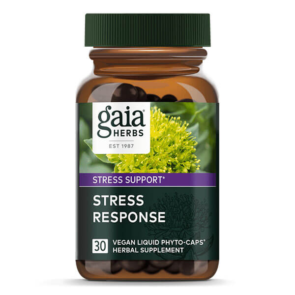 Gaia Herbs Stress Response 30 Caps CLEARANCE Short Dated end of 02/24