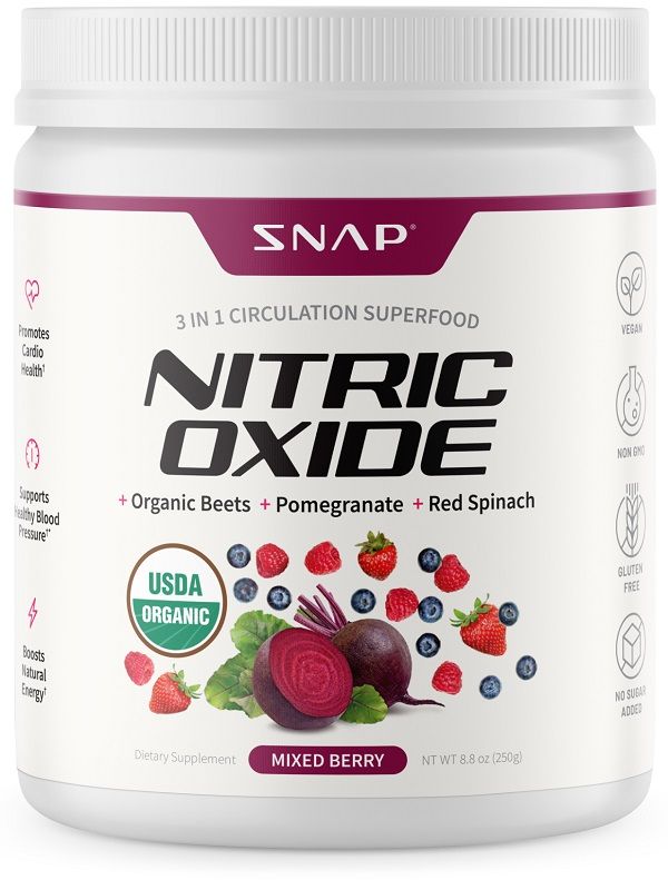 Snap Nitric Oxide 250g - Mixed Berry