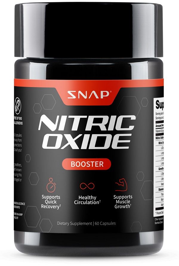 Snap Nitric Oxide Booster Capsules 60