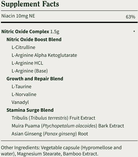 Snap Nitric Oxide Booster Capsules 90