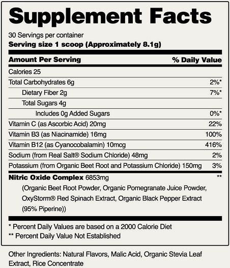 Snap Nitric Oxide 250g - Mixed Berry