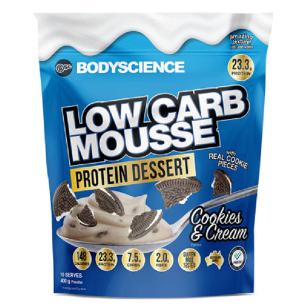 BSc Body Science Low Carb Mousse 400g