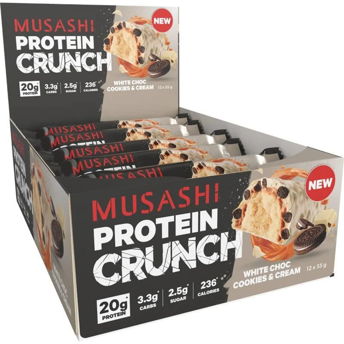 MUSASHI PROTEIN CRUNCH BAR