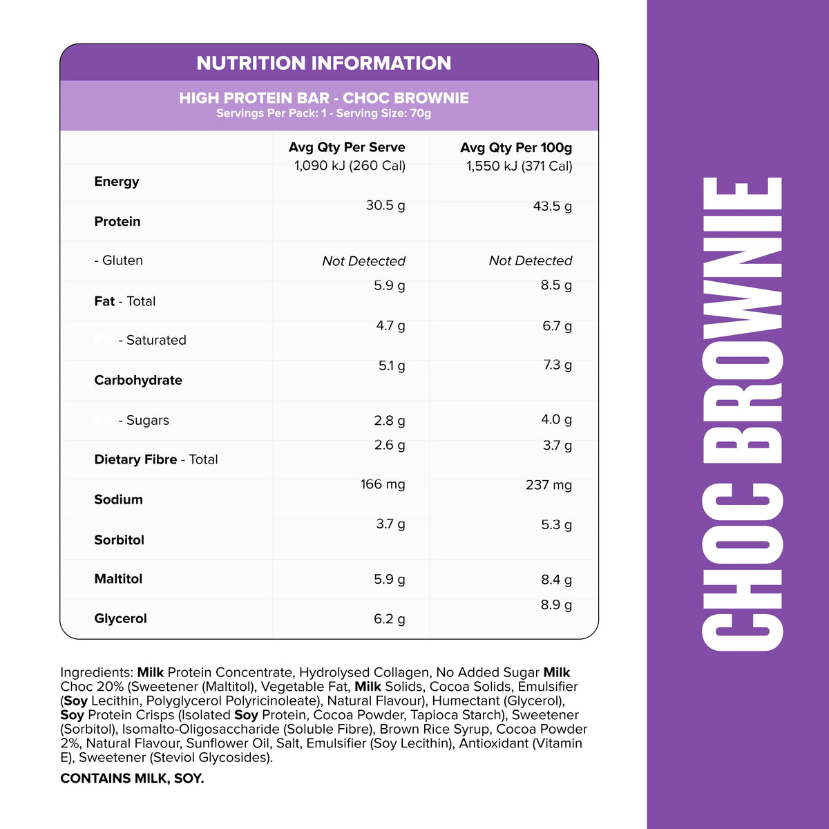 Muscle Nation High Protein Bar