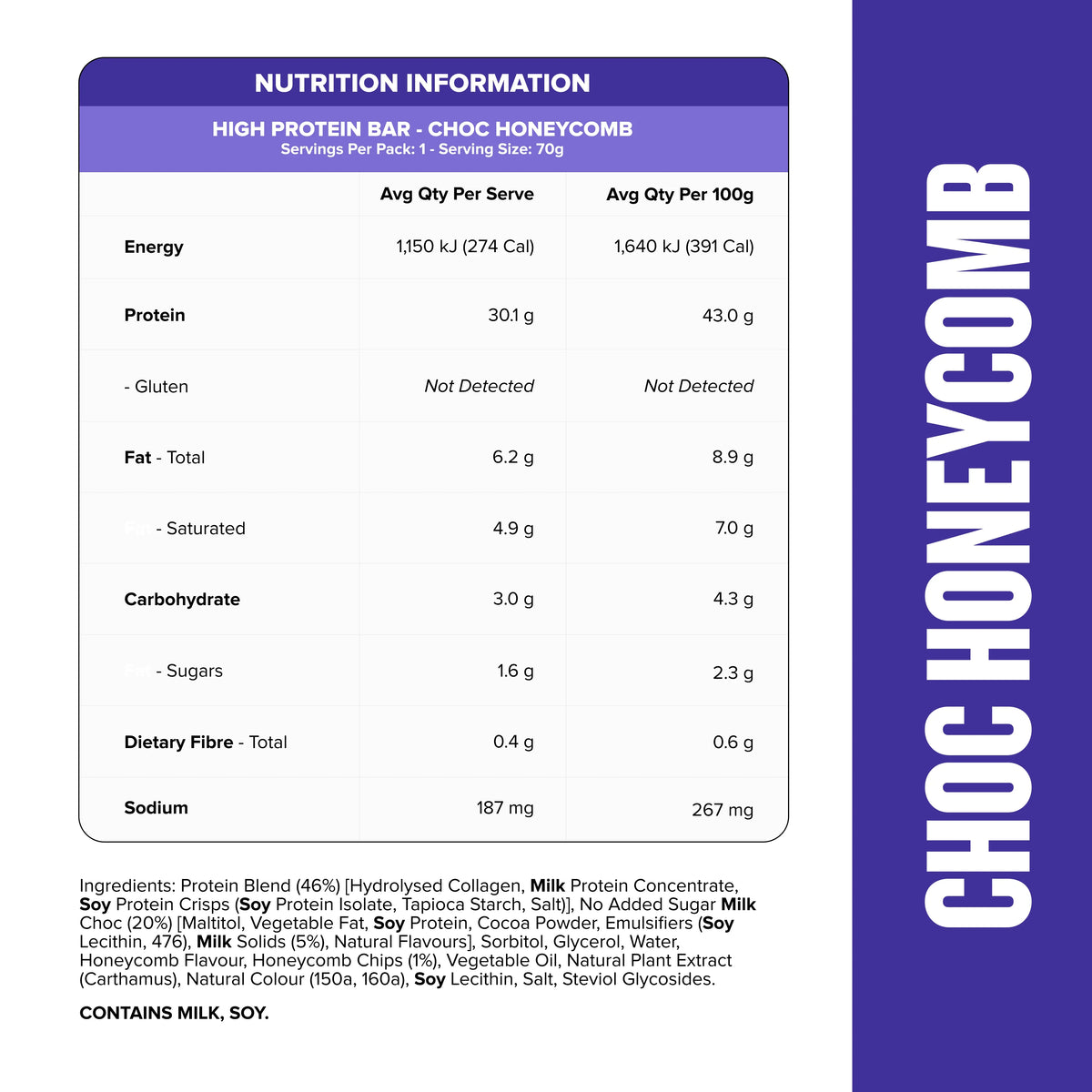 Muscle Nation High Protein Bar