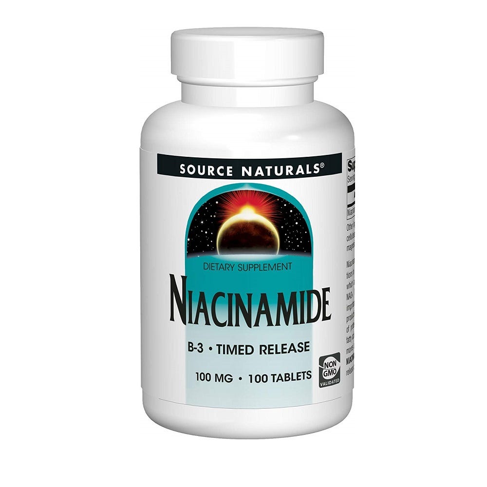 Niacinamide Vitamin B3 Supplement