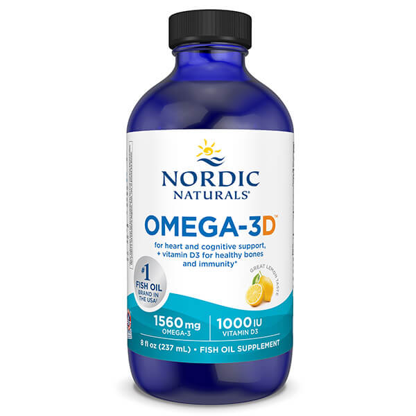 Nordic Naturals Omega-3D Liquid 237ml