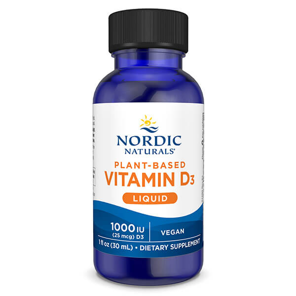 Nordic Naturals Vitamin D3 Plant-Based 30ml (October 2024 Expiry)
