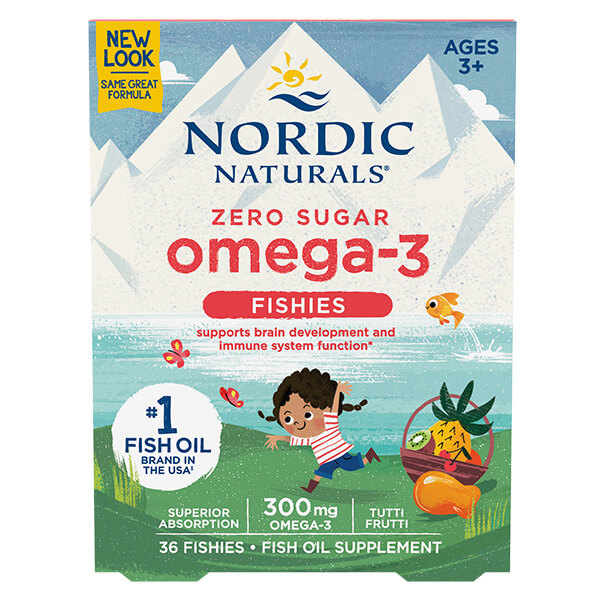 Nordic Naturals Nordic Omega-3 Fishies x36