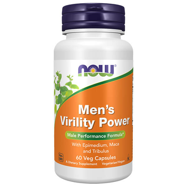 Now Foods Men's Virility Power 60 Caps