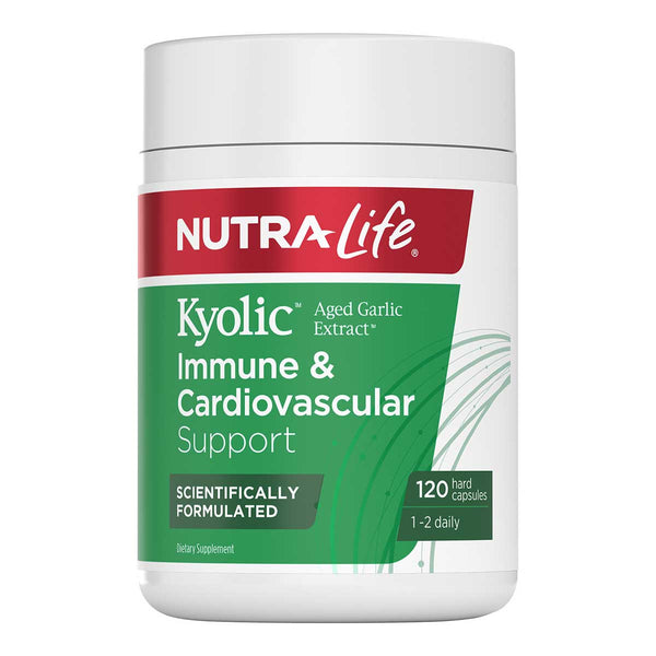Nutralife Kyolic Aged Garlic Extract High Potency 120 Caps
