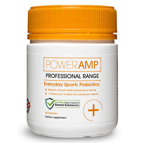 PowerAmp Everyday Sports Probiotics 60 Caps