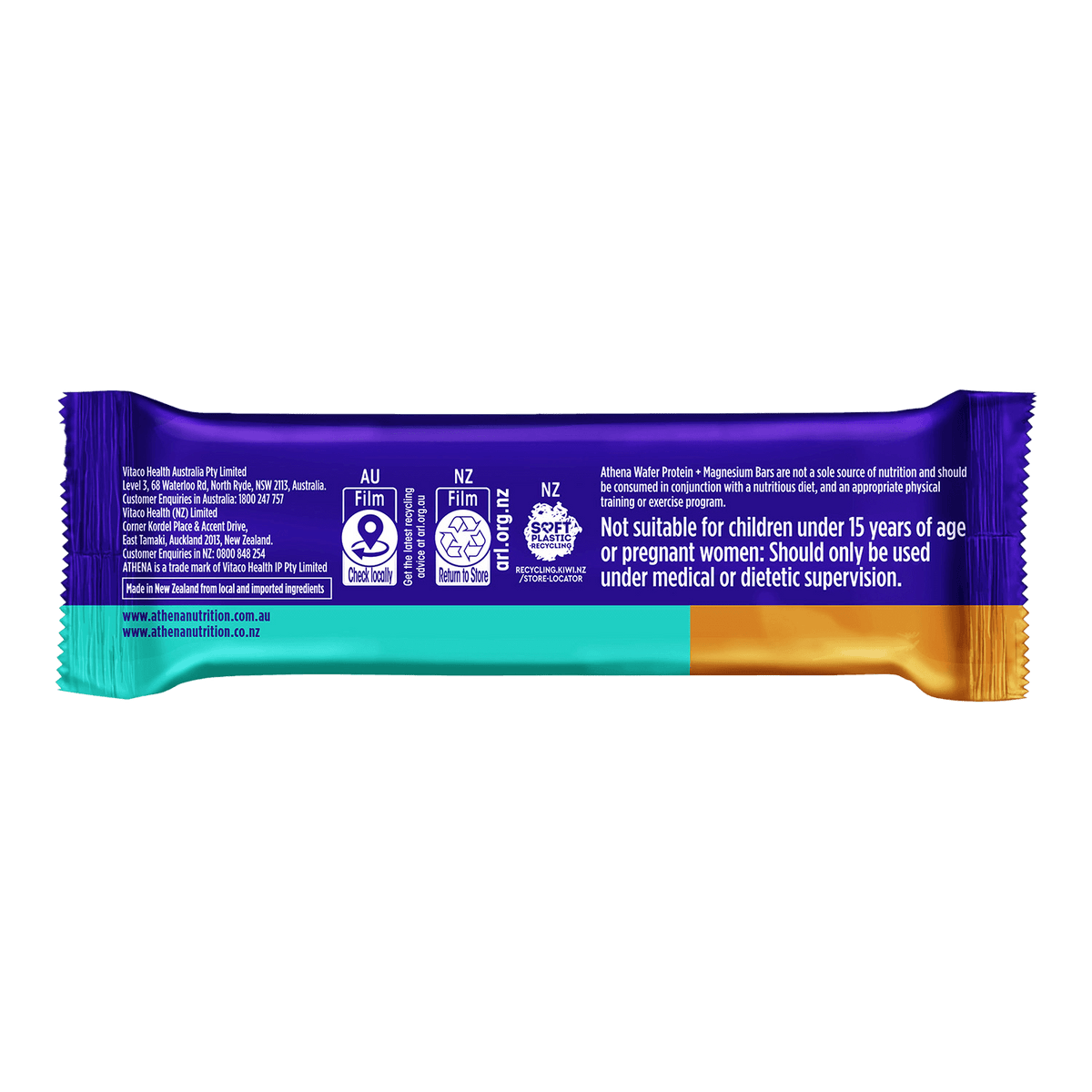 Protein Wafer + Magnesium (Box of 12 bars)