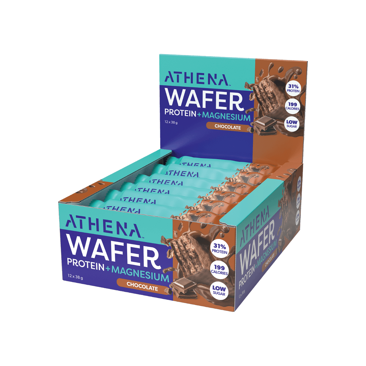 Protein Wafer + Magnesium (Box of 12 bars)