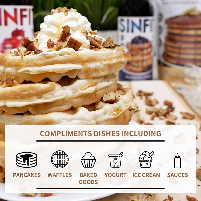 SINFIT "Sugar Free"  Pancake Syrup - 355ml * DOOR CRASHER*