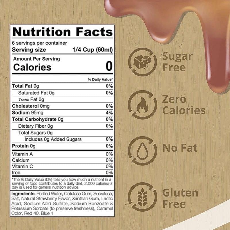 SINFIT "Sugar Free"  Pancake Syrup - 355ml * DOOR CRASHER*