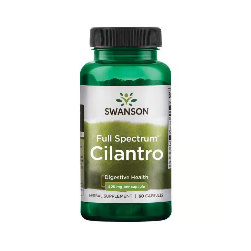 Swanson Cilantro Full Spectrum 60 Capsules