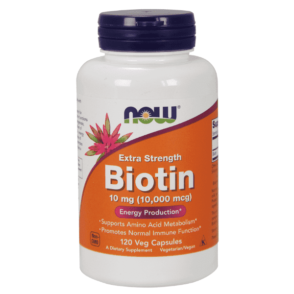 Now Foods Extra Strength Biotin 10mg 120 Caps