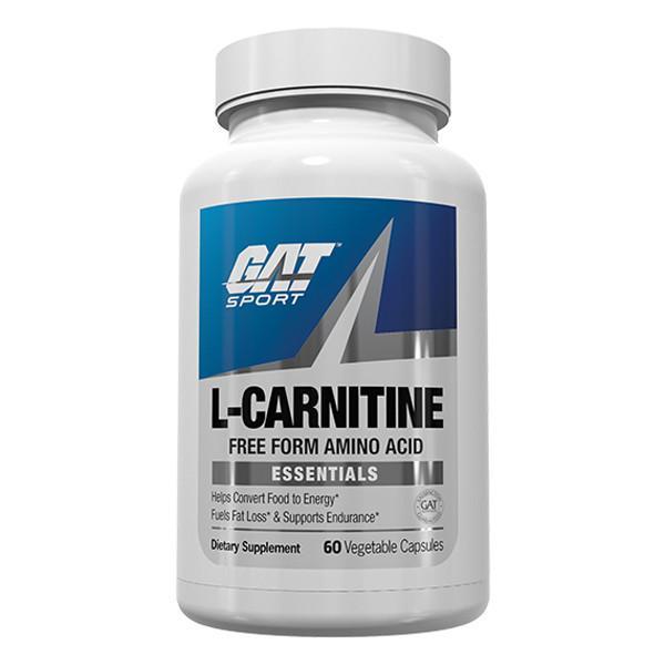 GAT Essentials L-Carnitine 60 Capsules - Supplements.co.nz