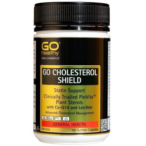Go Healthy Go Cholesterol Shield 100 Caps - Supplements.co.nz