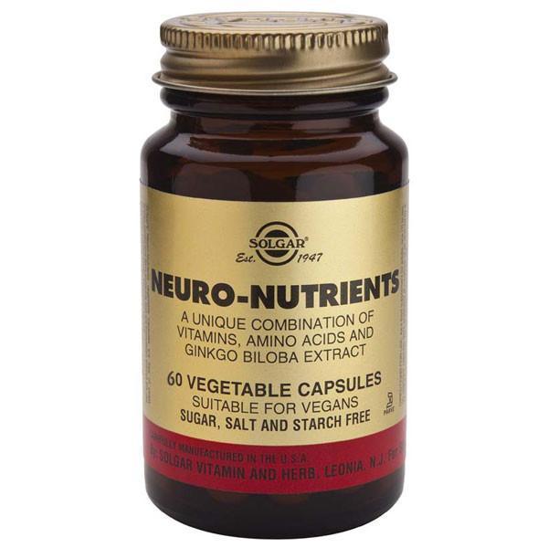 Solgar Neuro Nutrients 60 Caps-Physical Product-Solgar-Supplements.co.nz