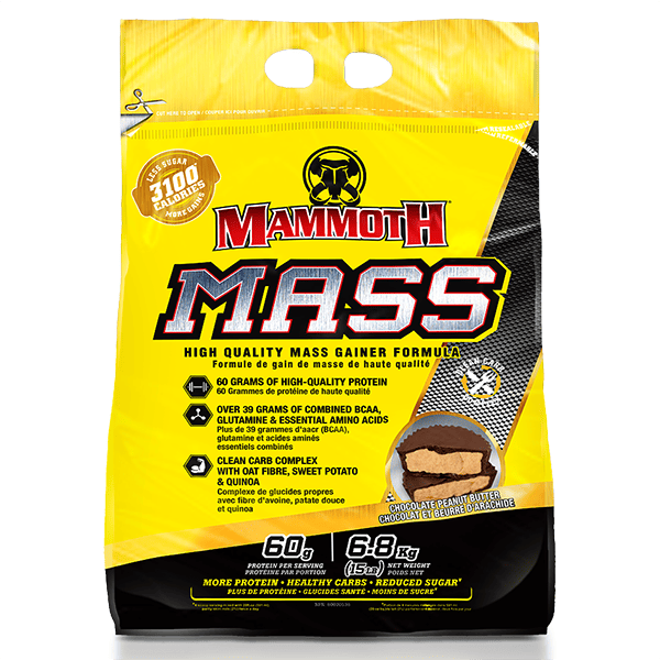 Mammoth Mass Weight Gainer 15lb