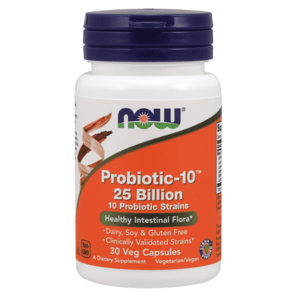 Now Foods Probiotic-10 25 Billion 50 Caps