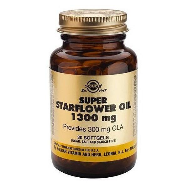 Solgar Super Starflower Oil 1300mg 30 Softgels-Physical Product-Solgar-Supplements.co.nz