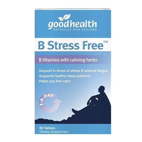 Good Health B Stress Free 60 Tablets - Supplements.co.nz