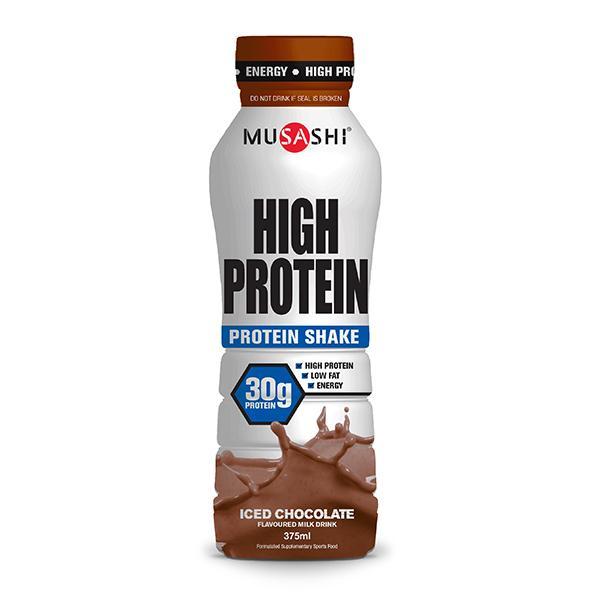 Musashi High Protein Shake Pack of 6 - Supplements.co.nz