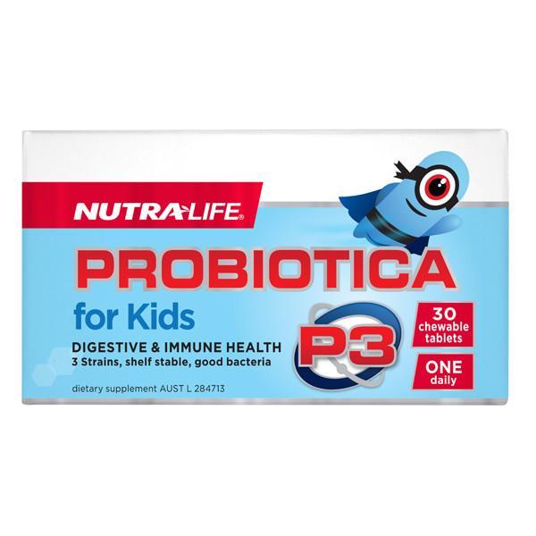 Nutralife Probiotica Kids 30 Chewable Tablets - Supplements.co.nz