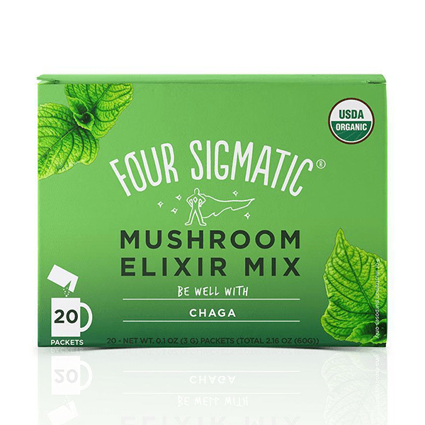 Four Sigmatic Defend Mushroom Elixir Mix with Chaga 20 Packets