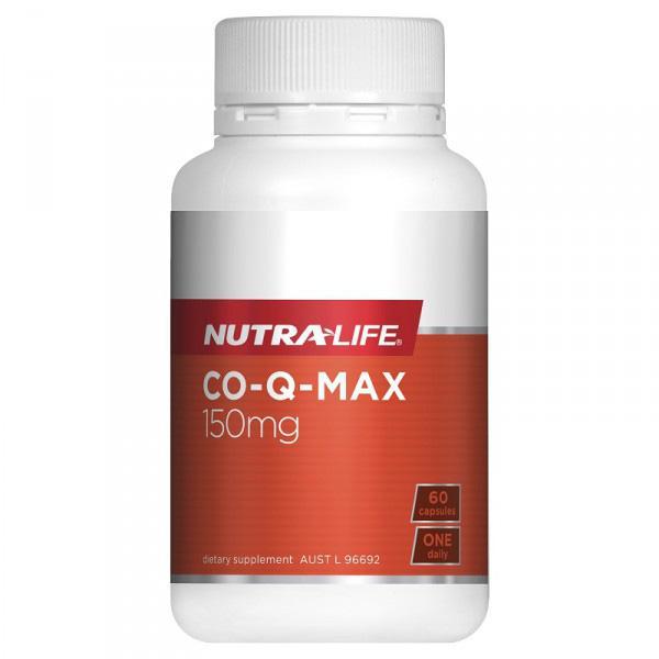 Nutralife Co-Q MAX 60 Caps - Supplements.co.nz