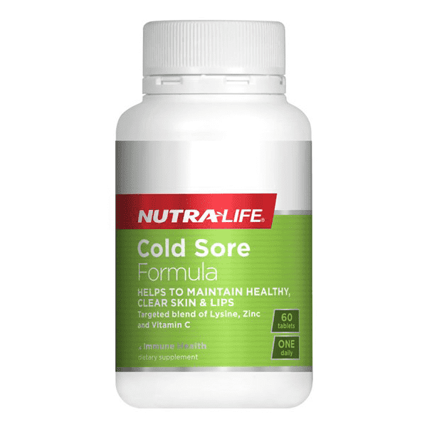 Nutralife Cold Sore Formula 60 Tablets - Supplements.co.nz