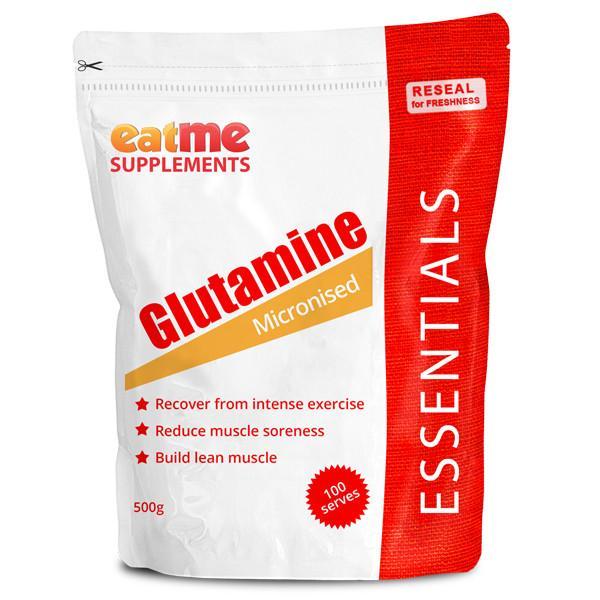 EAT ME Supplements - Eat Me Supplements Micronised Glutamine 500gm - Supplements.co.nz