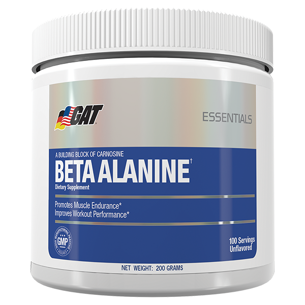 GAT Essentials Beta Alanine 200g - Supplements.co.nz