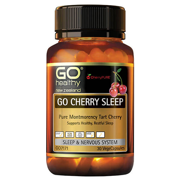 Go Healthy Go Cherry Sleep 30 Veggie Caps