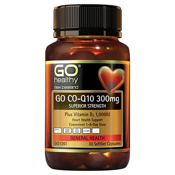 Go Healthy Go CO-Q10 300mg 30 Caps