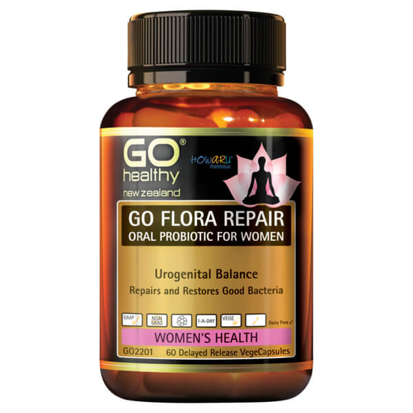 Go Healthy Go Flora Repair 60 Capsules