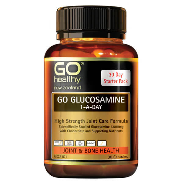 Go Healthy Go Glucosamine 1-A-Day 30 Caps