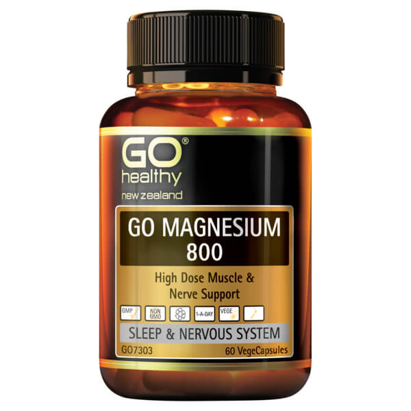 Go Healthy Go Magnesium 800 60 Veggie Caps