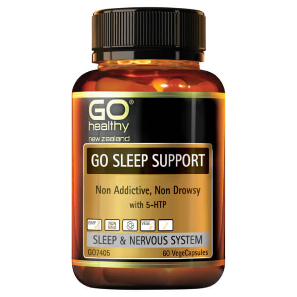 Go Healthy Go Sleep Support 60 Veggie Caps