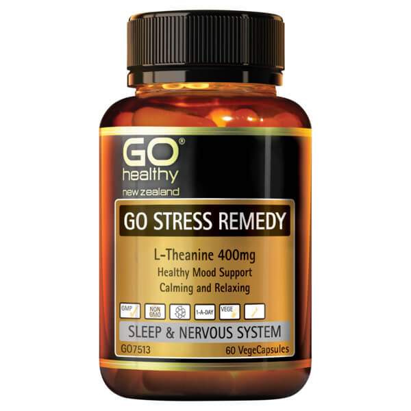 Go Healthy Go Stress Remedy 60 Veggie Caps