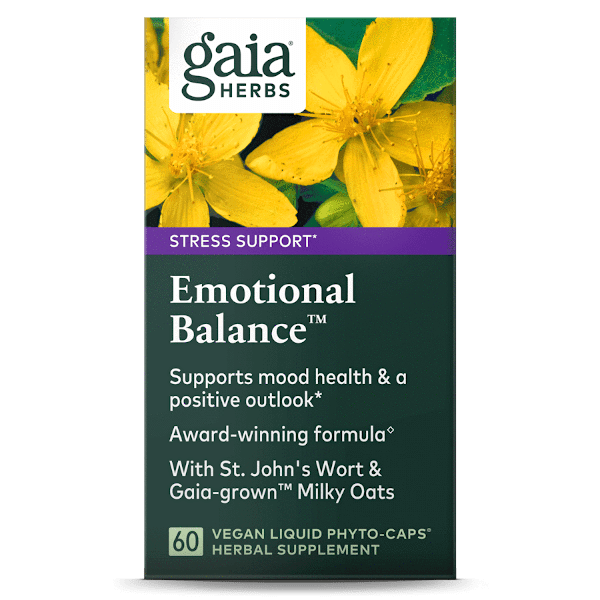 Gaia Herbs Emotional Balance 60 Caps