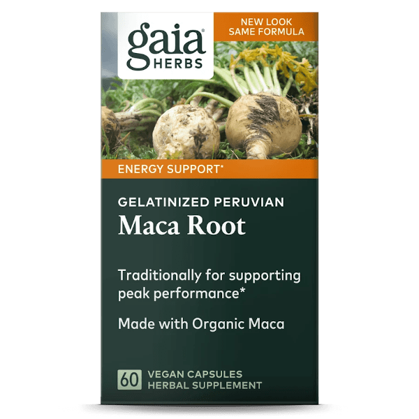 Gaia Herbs Maca Root 60 Caps