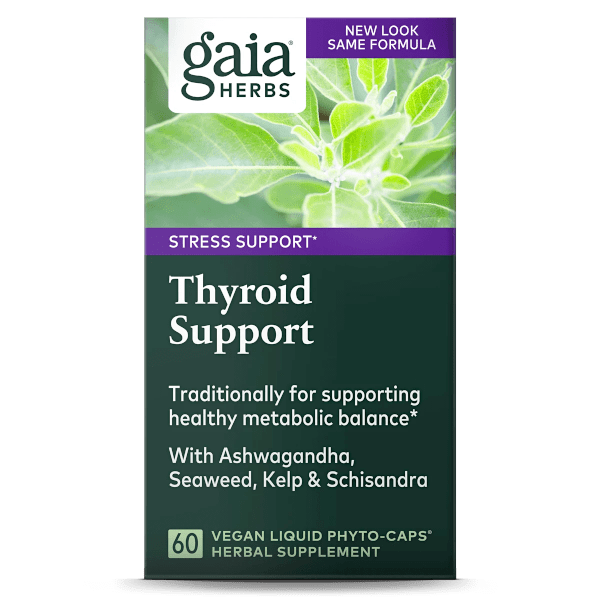 Gaia Herbs Thyroid Support 60 Caps